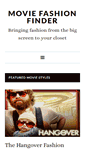Mobile Screenshot of moviefashionfinder.com